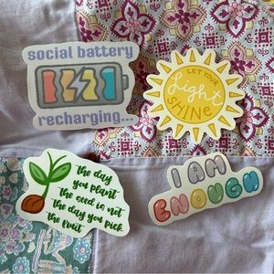 4 sticker bundle